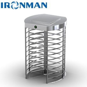 China Building Full height Pedestrian Turnstile Gate / Construction Site Security Turnstiles on sale