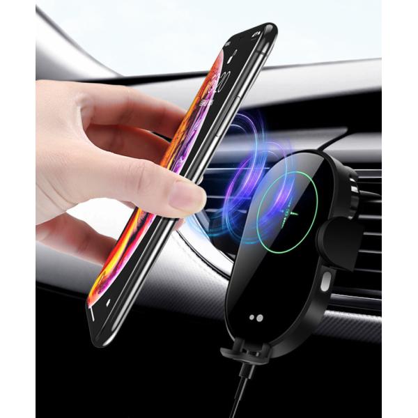 Custom Car Magnetic Wireless Charger Mount H5 15W Phone Holder
