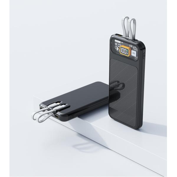 Mobile Phone Power Station 10000mAh Real Capacity Fast Charging 22.5W Quick Charge Support