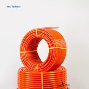 China Automatic PE Electrical Conduit Orange Tube Pipe Hose Making Machine 18.5kw wholesale