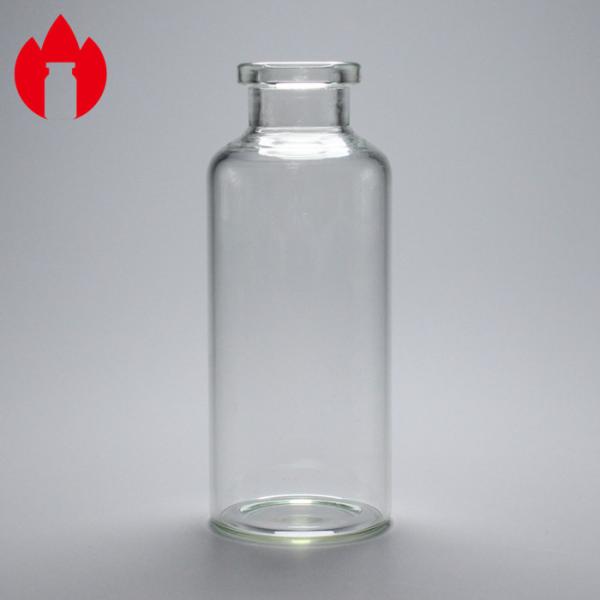 Medicinal Lucid 30ml Crimp Top Multi Use Borosilicate Tubular Glass Vial