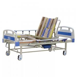 China Multifunctional Manual Homecare Nursing Hospital Bed With Toilet on sale