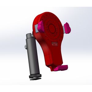 China Flexible Phone Holder with wireless Charger & Cooling Fan for iPhone Series Mobile phones on sale