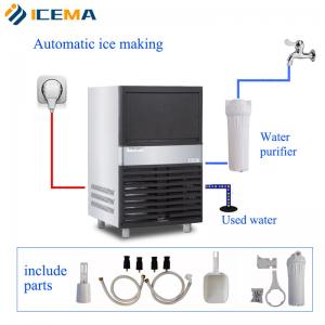 China Refrigerant R404a Industrial Ice Cube Machine with 41kg Ice Cube Production wholesale