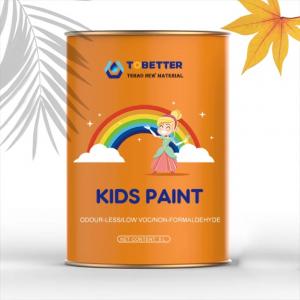 China Interior Kids Room Child Friendly Wall Paint Low VOC Non Formaldehyde Paint on sale