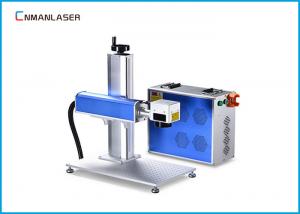 Customized 200*200mm Portable Fiber Laser Marking Machine 20w 30w With Handicrafts