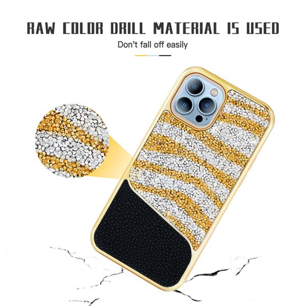 ODM Diamond Phone Cases Dirtproof Mobile Phone Cover For Iphone 14 13 12 Pro Max