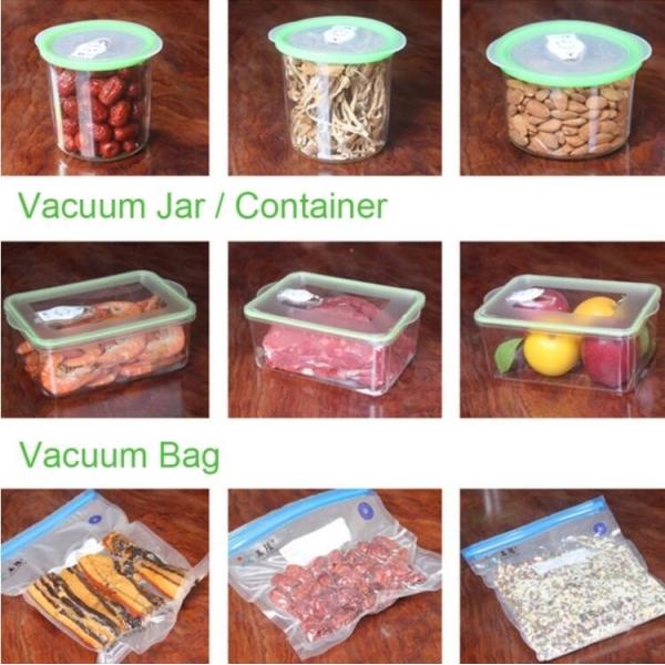 Vacuum Food Storage Bags, 2 Pack 8" x 16' Vacuum Sealer Bags Rolls, vacuum pack shrink bags vacuum bags for wholesales