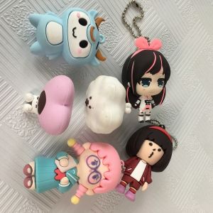 Exquisite Workmanship PVC Cute Key Ring Holder