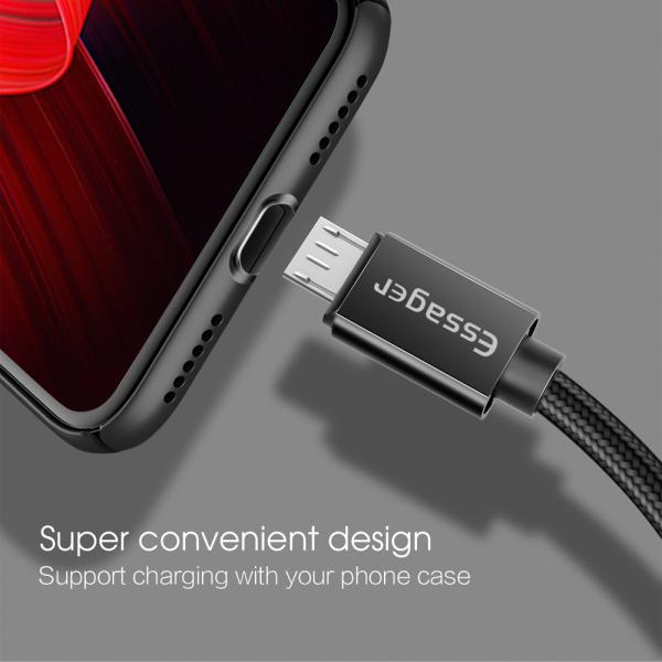 LED Data Transfer Magnetic Fast Charging Cable 1M 2M 3M 3 In 1 For All Micro Interface Devices