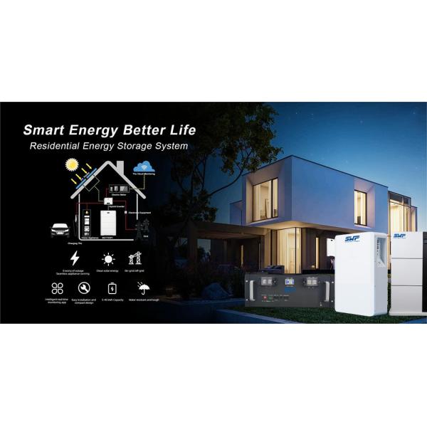 51.2V 200Ah Solar Home Battery Energy Storage System LIFEPO4 Battery A Grade Cells