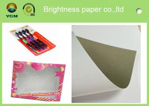 Packaging / Printing Blister Board Paper 700 * 1000mm Low Surface Roughness
