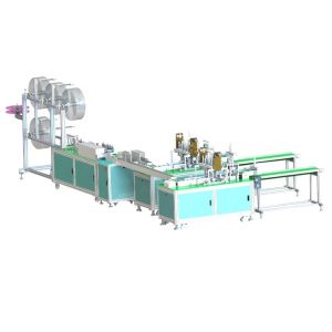 China Medical Automatic Folding Non Woven Mask Making Machine wholesale