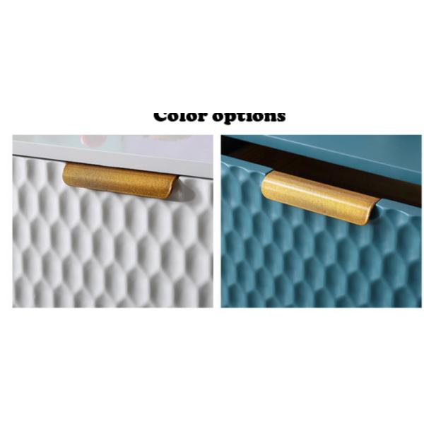 Living Room Center Table And TV Cabinet Marble Iron Luxury Long Shape 0