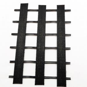 China High Tensile Strength PVC Coated Polyester Geogrid Biaxial 100m/roll for Geogrid Prices on sale