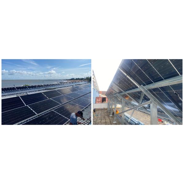 Bluesun New High Efficiency 700W 720W Solar Power Panels Home Use Perc Mono Solar Panel 720W Bifacial Solar Panel for House