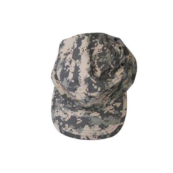 Unisex Flat Top Military Caps Camouflage Combat Cap For Outdoor Activity