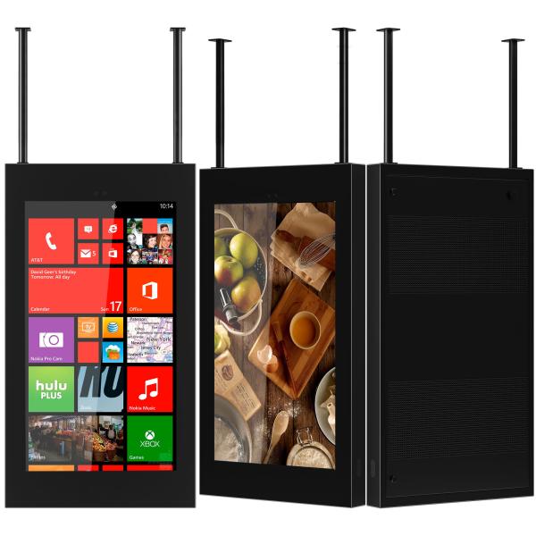 Full HD Waterproof IP65 Outdoor LCD Digital Signage 1500 Nits