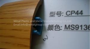 China PVC wood grain flooring adaptation,P shaped,for floor 8-12MM,surface,multi color available wholesale