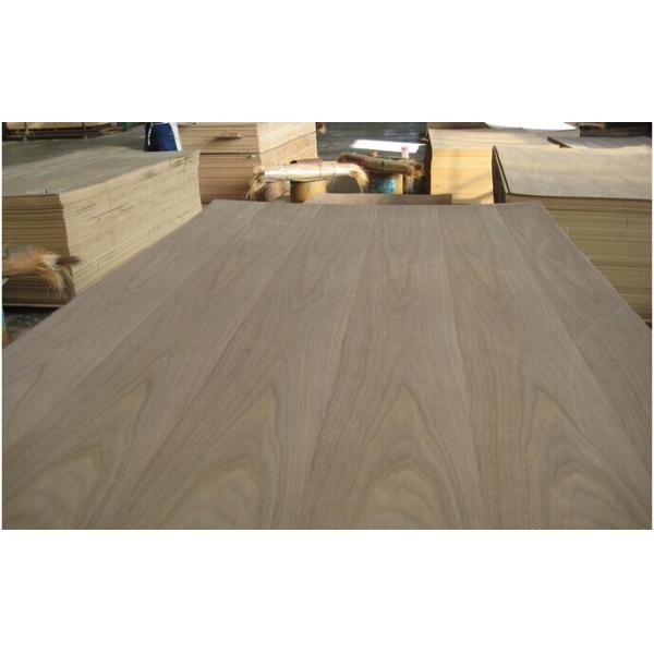 Sliced Cut Black Walnut Wood Veneer Plywood Double Sided Decoration