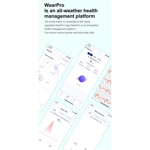 Dt94 Gts 2 Smart Watch Men Bluetooth Call 1.78 Screen Fitness Tracker Blood Pressure Ecg Sport Women Smartwatch