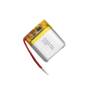 China 3.7V 400mAh Square Rechargeable Li Po Battery Pack Long Lasting 802525 wholesale