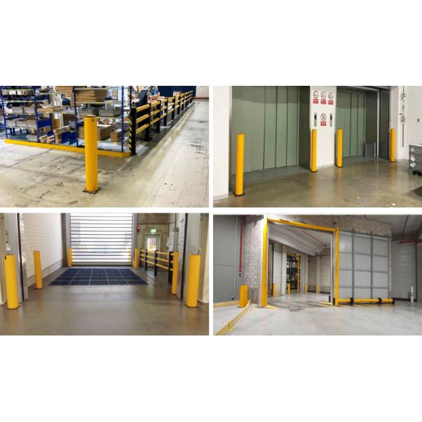 Safety Bollard Anti-collision Post Bollard Traffic Guardrails