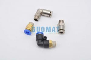 China G1 / 8 Air Nozzle Air Spring Kit Quick Connector And Right Angle Turn wholesale