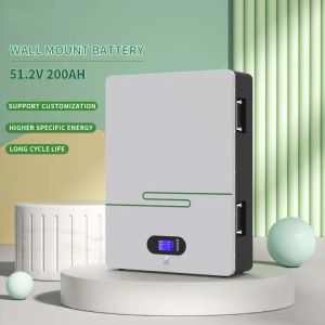China 10KWH Wall Mounted Solar Battery Rechargeable Solar Lithium Lifepo4 Battery on sale