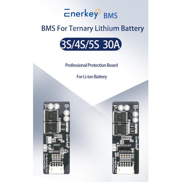 Enerkey 3S 4S 30A BMS With NTC 11.1V 12.6V 14.8V 16.8V PCB Protection Board For 18650 Li-ion Lithium Battery Cell