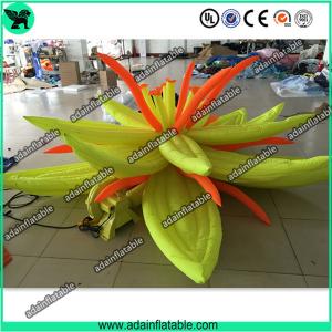 China Yellow Lotus Flower Inflatable,Holiday Event Decoration,Giant Inflatable Flower wholesale