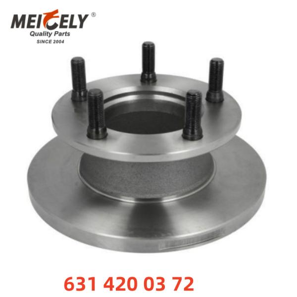 High-Quality Front Brake Discs Brake Rotor Semi 6314200372 6314200372 For Merceds-Benz