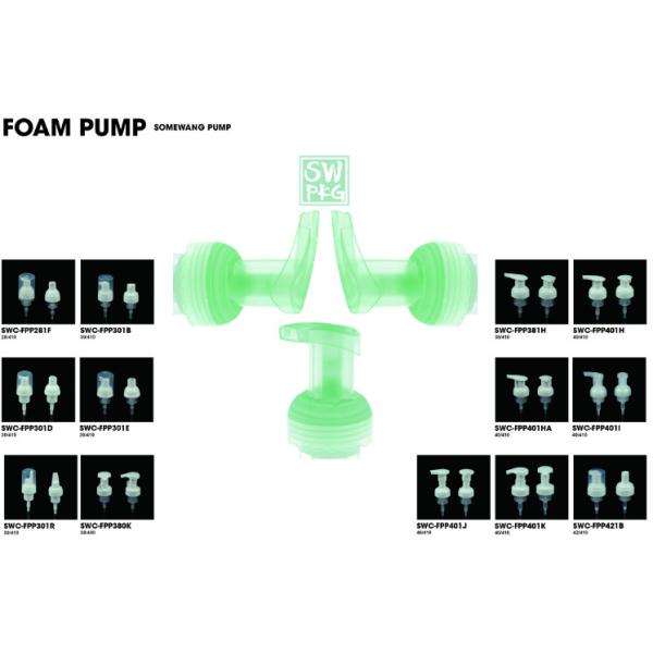 39mm Foam Soap Pump Cosmetic Shampoo Dispenser ISO9001