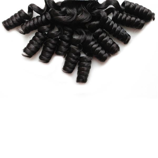 Grade 7A 8A Tangle Free Natural Color Virgin Peruvian Hair Weaving