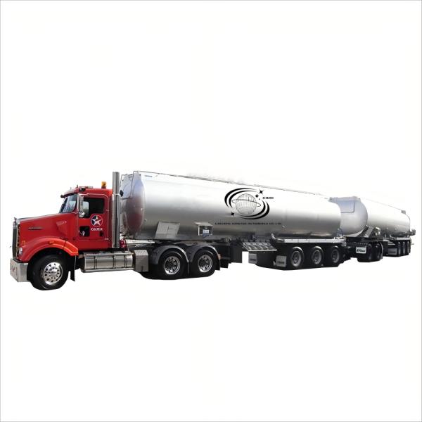 CIMC New Design Super B-Tank Diesel Fuel Tanker Truck Wheel for Oil, Water, Chemical Storage & Refueling Steel Storage