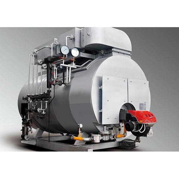 Flame Tube Biomass Fired Steam Boiler Fully Burning Corrugated Eco Friendly