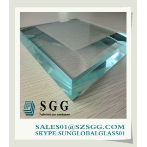 China High quality clear tempered glass 15mm panel price factory wholesale