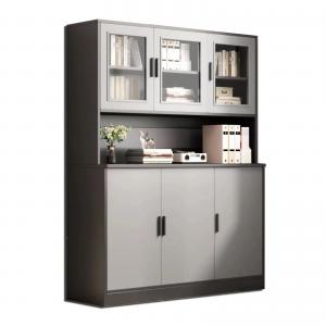 China Spacious Wooden Storage Cabinet for Certificates and Trophies in Office or Living Room wholesale