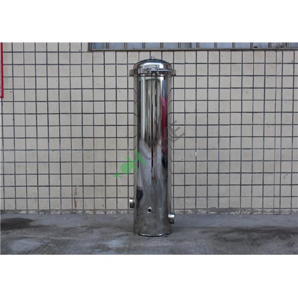 1-500 Micron Single / Multi Cartridge Filter Housing System High Working Pressure