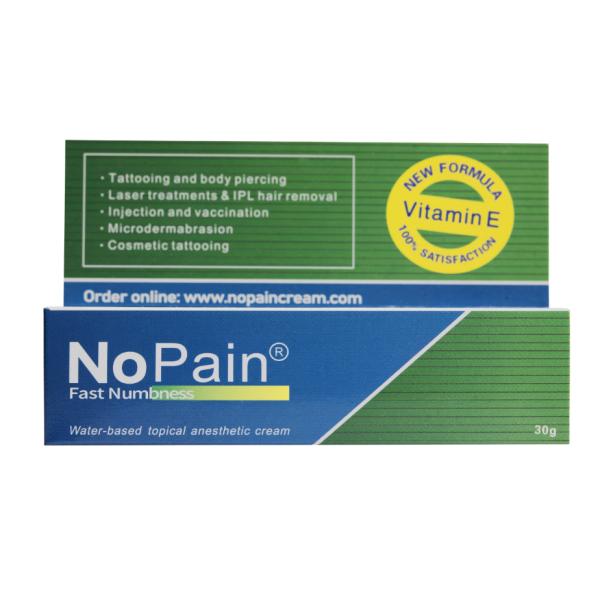 30g NoPain Numb Anesthetic Cream CE Tattoo Pain Relief Cream