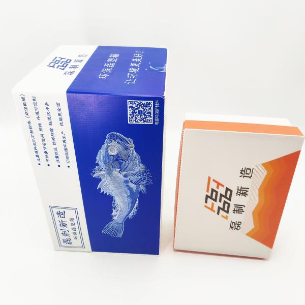 Cold Adapt Corrugated Plastic Storage Boxes For Seafood