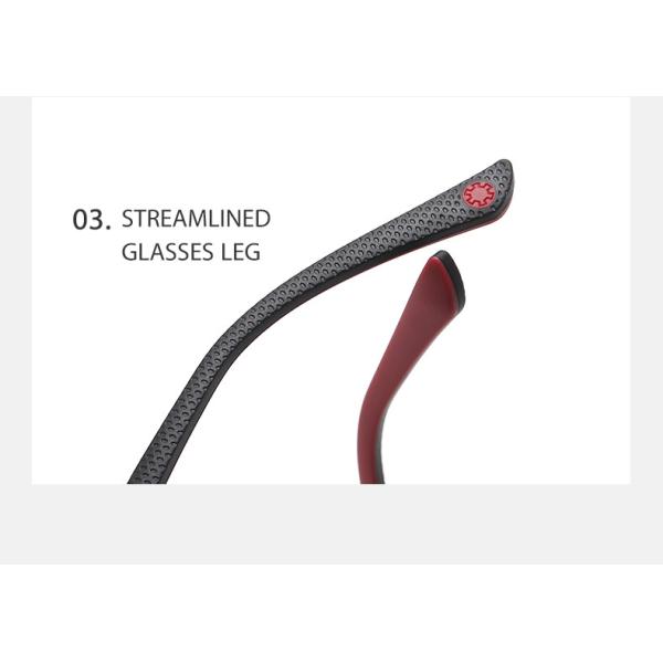 Classic Retro Rectangular Metal Sunglasses Polarized Shatterproof