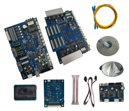 Tx800 Four Head Inkjet Board Kit Use For White Ink Duplex Direct Injection Printer