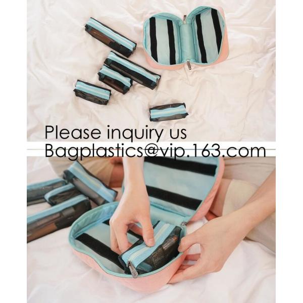 Customized Women/Men Organizer Toiletry Storage Travel Makeup Bag Blank Canvas Cosmetic Bag, bagease, bagplastics