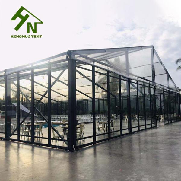 Wedding Aluminium A Shaped Glass Marquee Tent 12m Width