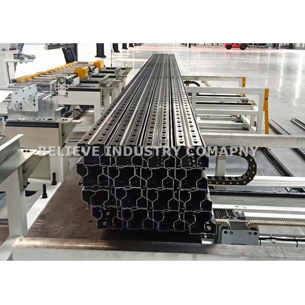 Automatic Size Adjustment Logistics Warehouse Upright Rack Pallet Roll Forming Machine