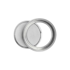 Wide Mouth Stainless Steel 80oz Sprouting Mesh Screen