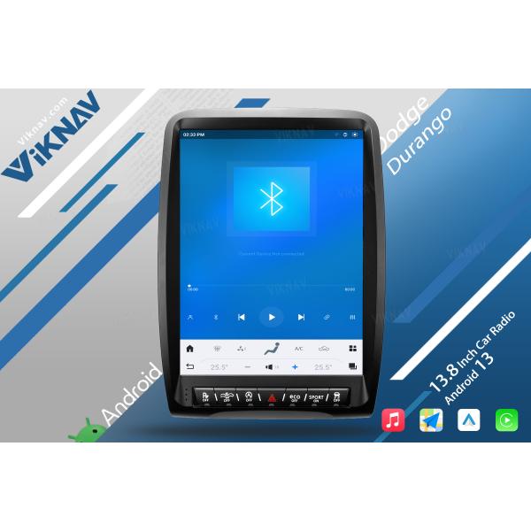 VIKNAV 13.8 inch Car Radio For Dodge Durango 2014-2016 Replacement Wireless Carplay Unit Custom