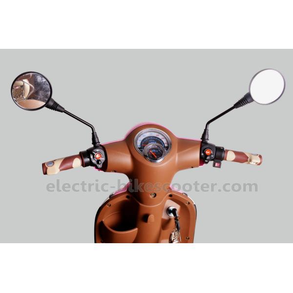 60V 500W Pedal Assisted Electric Scooter 14" 45km/H Brushless Motor Moped Classic Vespa