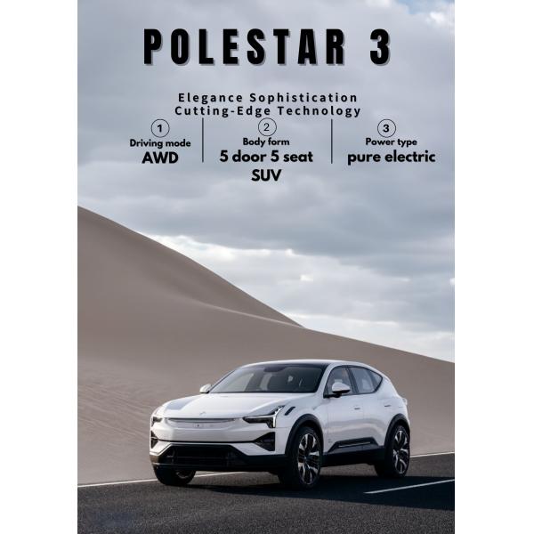 Pure Electric SUV 2024 Polestar 3 Dual Motor Edition with Fixed Gear Ratio and Low Pride